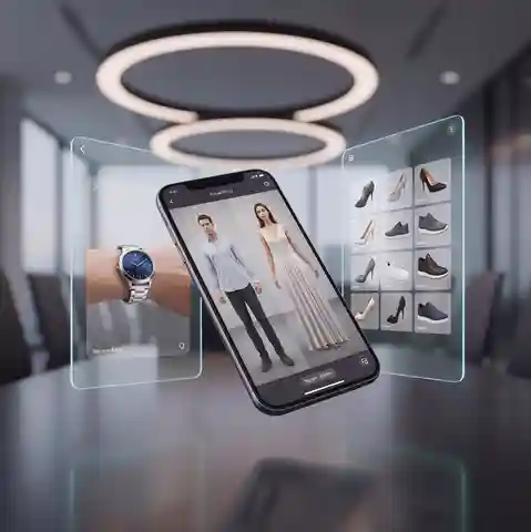 Virtual try-on on a phone